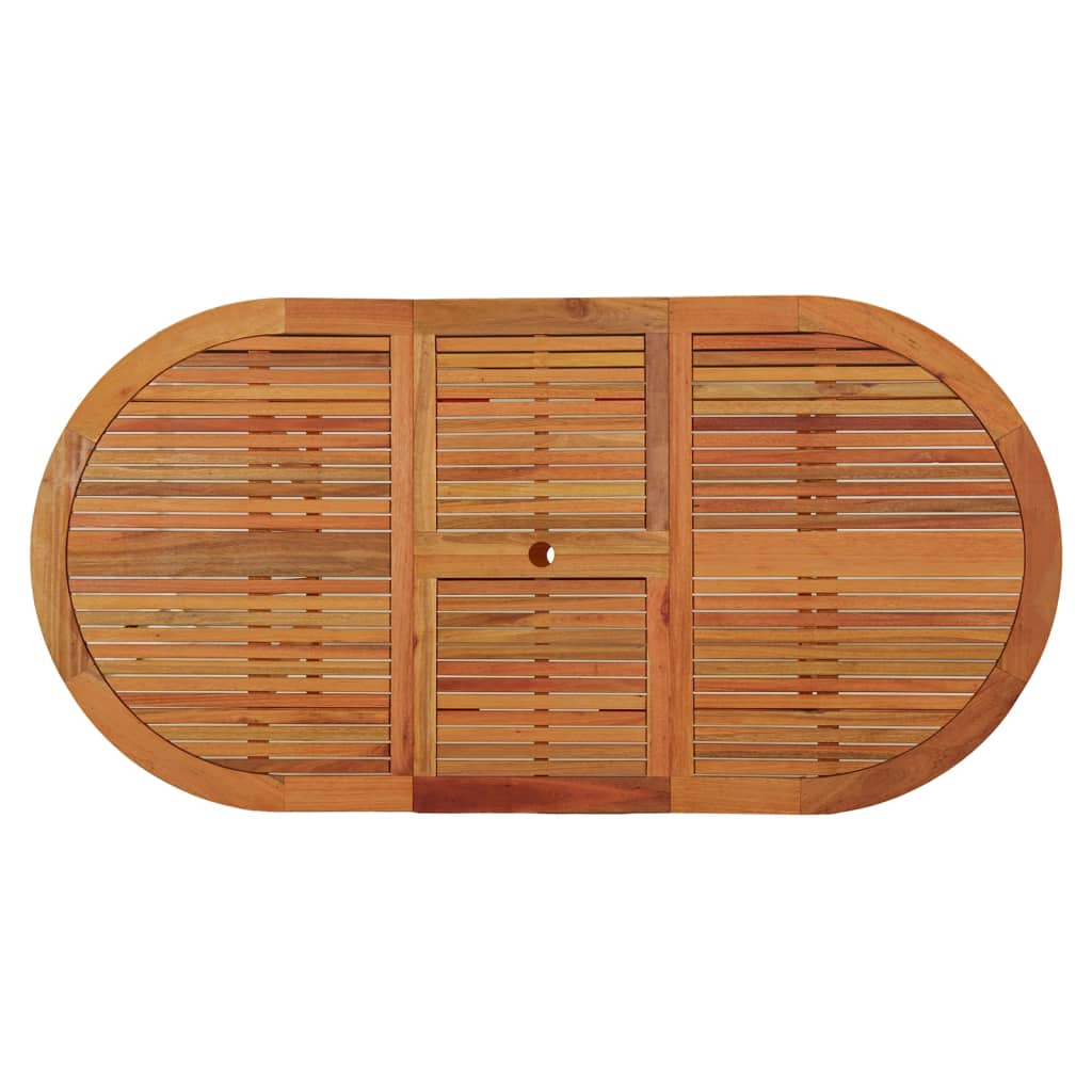 Vrtni stol 200x100x75 cm puno drvo eukaliptusa - number 4.