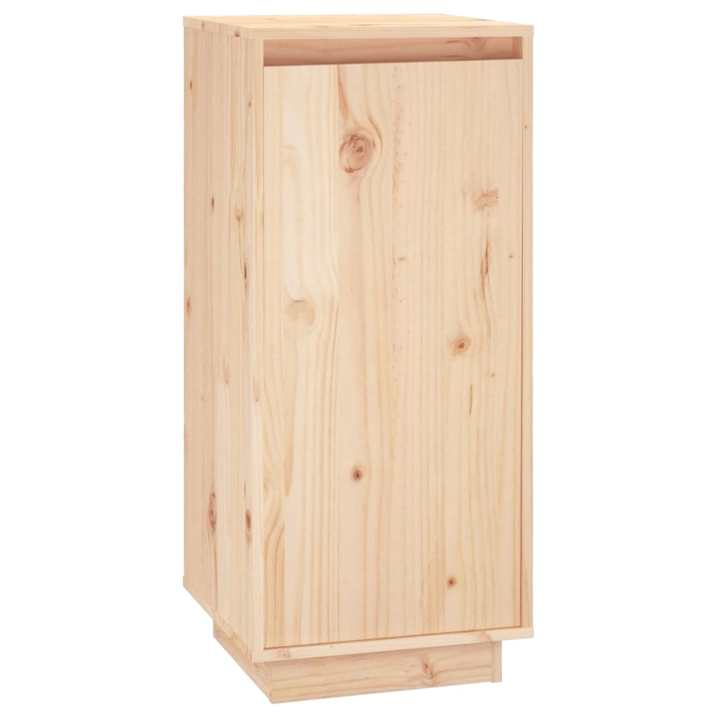 Shoe rack 35x35x80 cm solid pine - natural color, 1 - number 2.