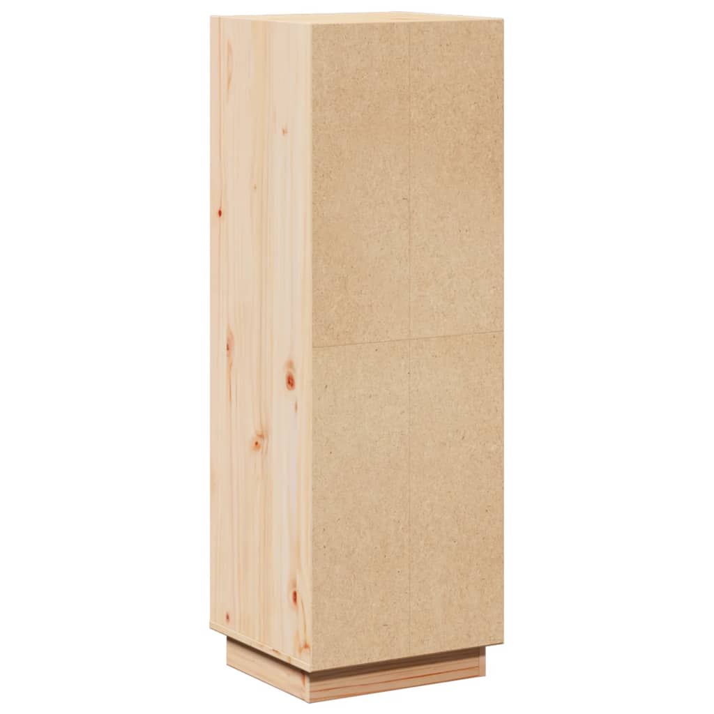 Højskab 37x34x110 cm massivt fyrretræ - naturfarvet, 1 - number 7.