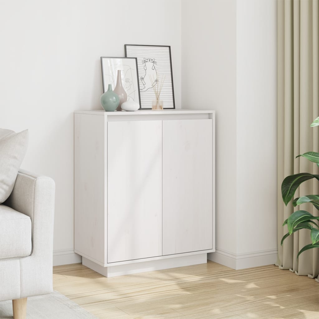 Skänk 60x34x75 cm massiv furuvit - number 1.