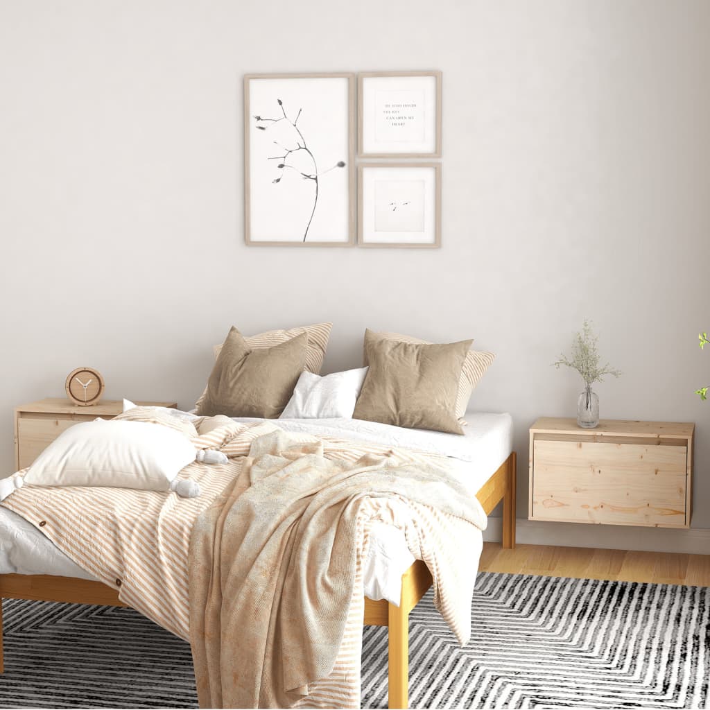 Overskap stk. 60x30x35 cm massiv furu - brun, 2, 1 - number 1.