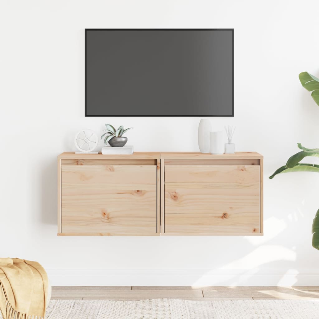 Overskap stk. 45x30x35 cm massiv furu - number 1.