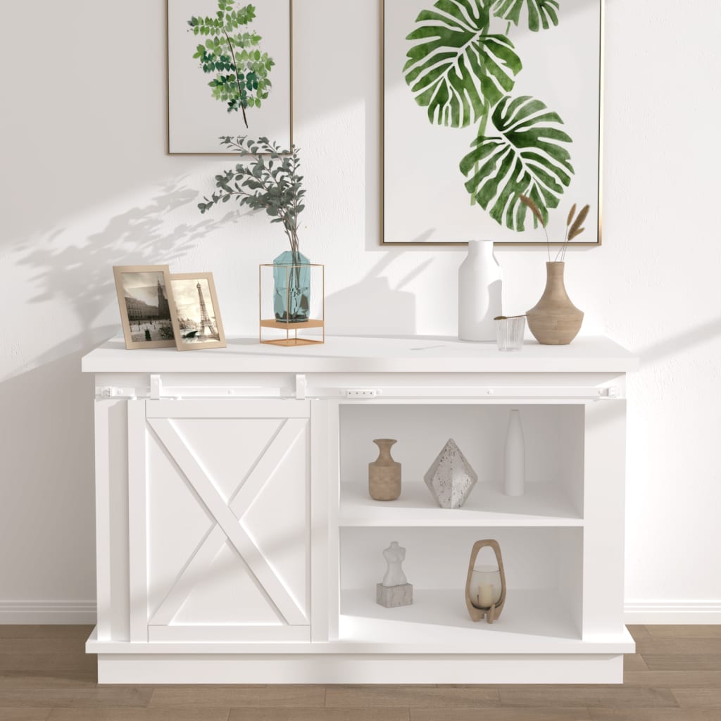 Mini-skydelågesæt til skabe kulstofstål - hvid, 152 cm, 1, enkelt dør - number 1.