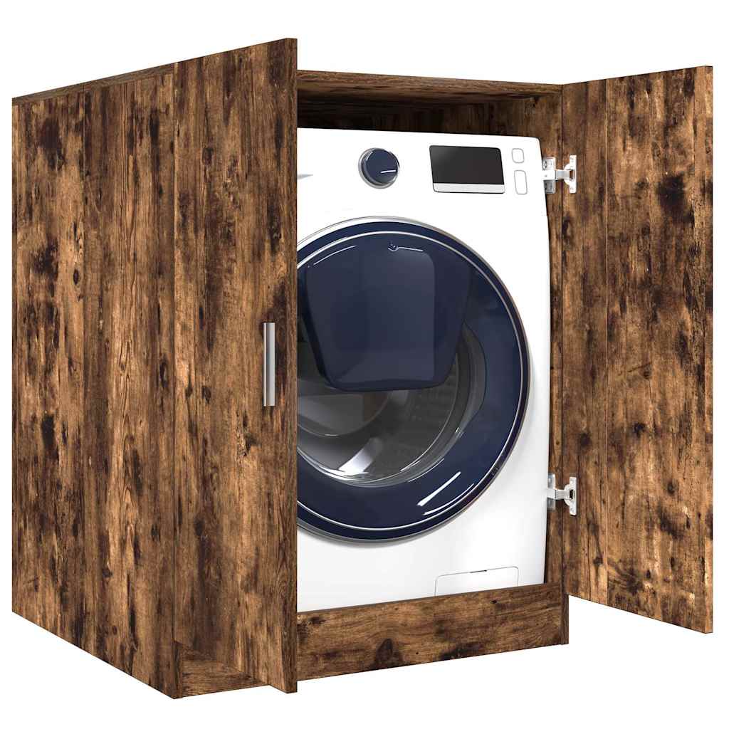 Washing machine cabinet 71x71.5x91.5 cm smoked oak color - smoked oak, 1 - number 1.