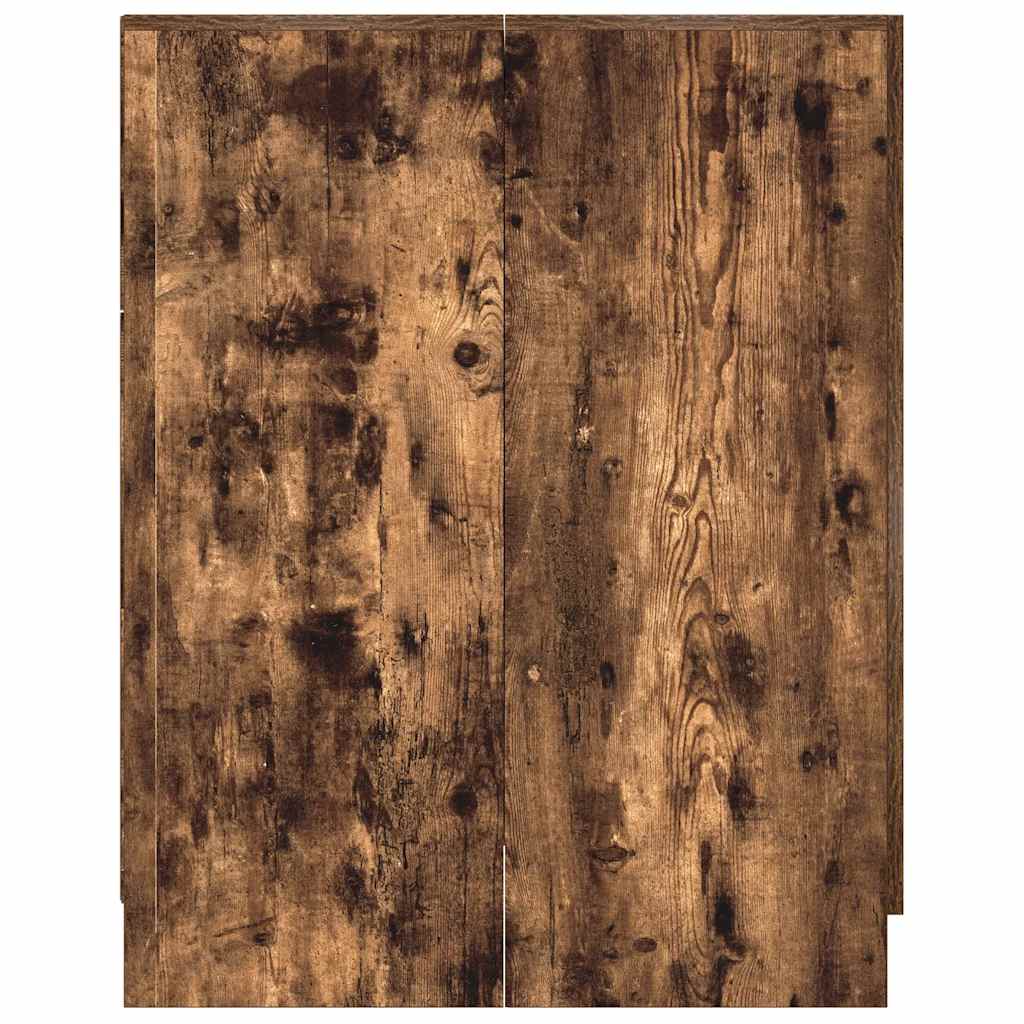 Skříň na pračku 71x71,5x91,5 cm barva dub kouřový - dub kouřový, 1 - number 5.