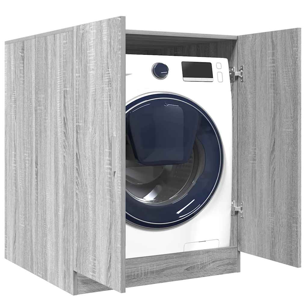 Washing machine cabinet 71x71.5x91.5 cm - gray sonoma oak, 1 - number 1.