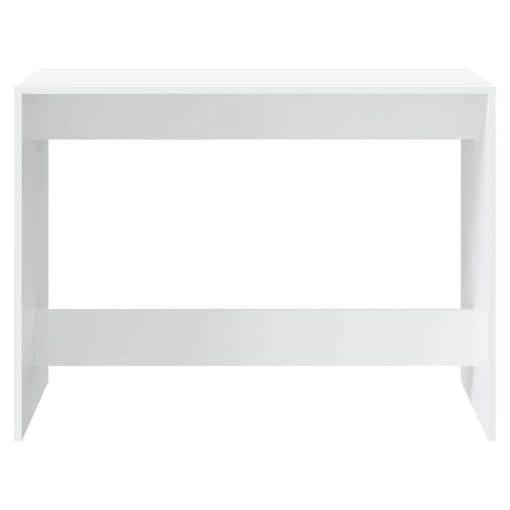 Spisebord sett 3 deler konstruert tre - hvitt, 1 - number 6.