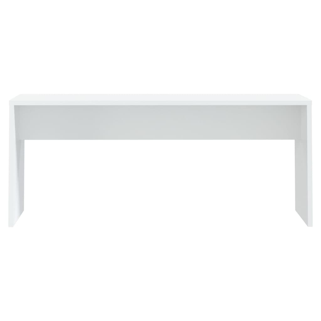 Spisebord sett 3 deler konstruert tre - hvitt, 1 - number 9.