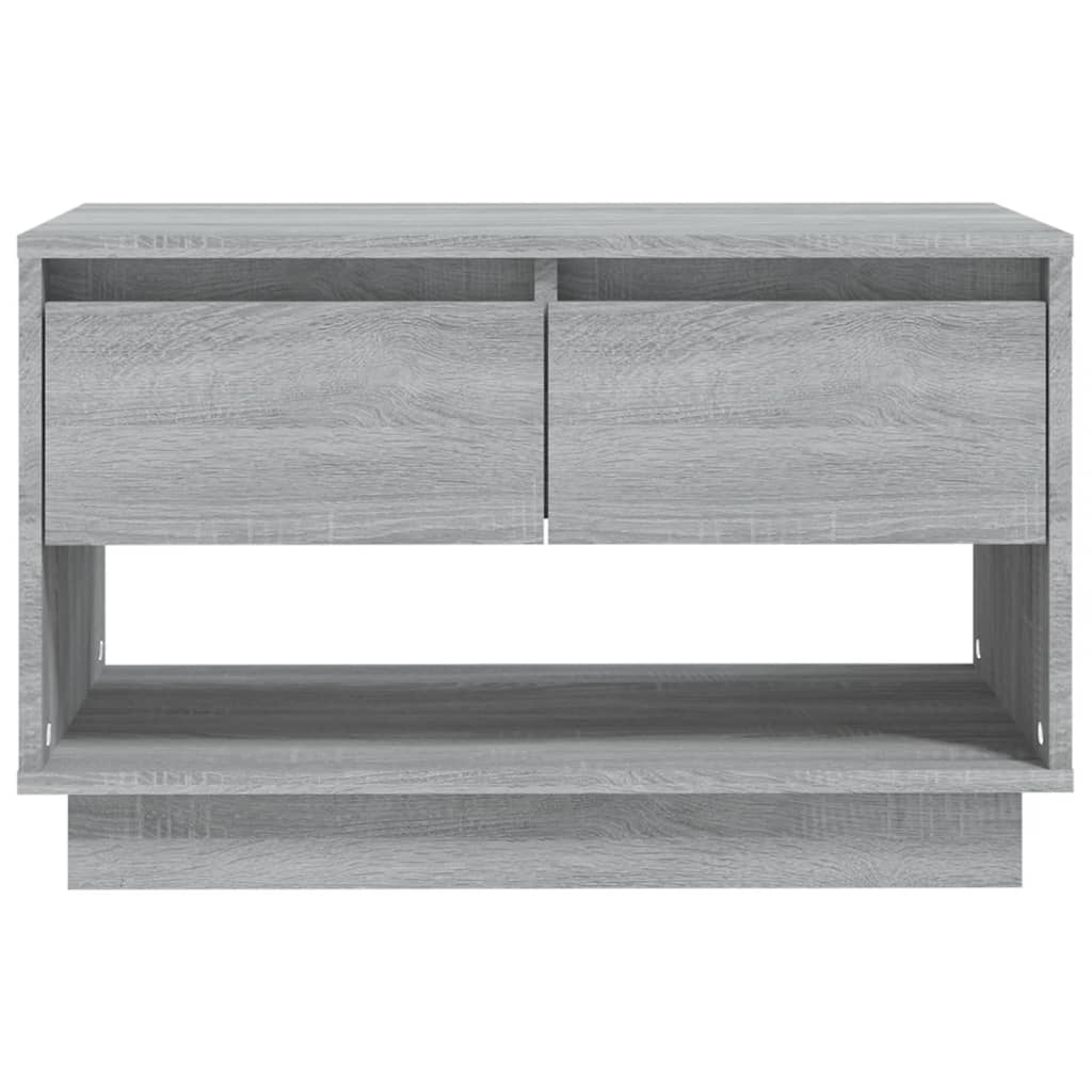 Tv table 70x41x44 cm engineered wood - gray sonoma oak, 1 - number 5.