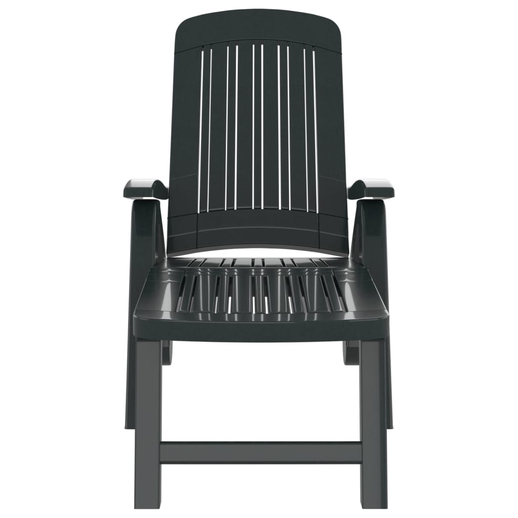 Składany leżak polipropylen zielony - number 3.