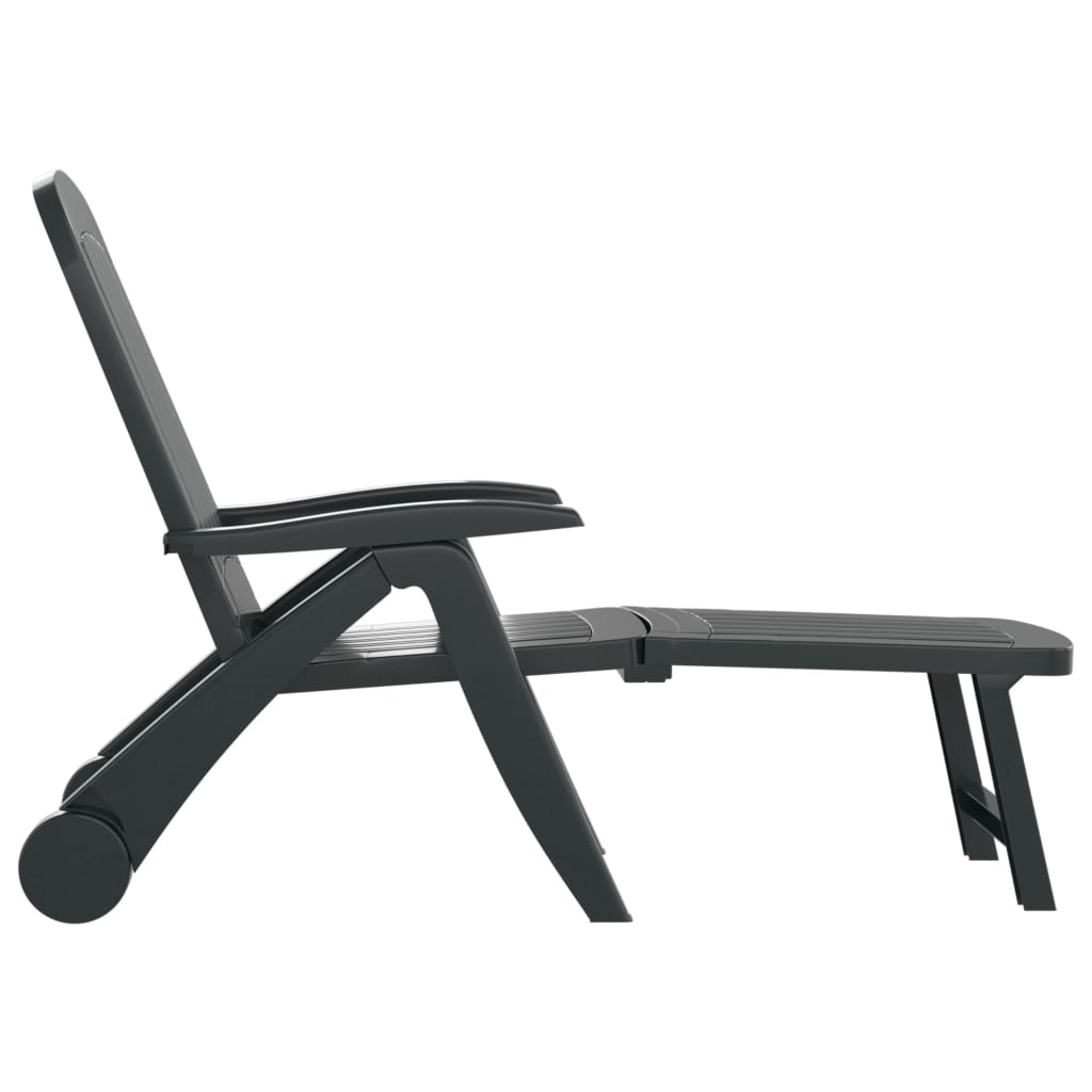 Składany leżak polipropylen zielony - number 4.