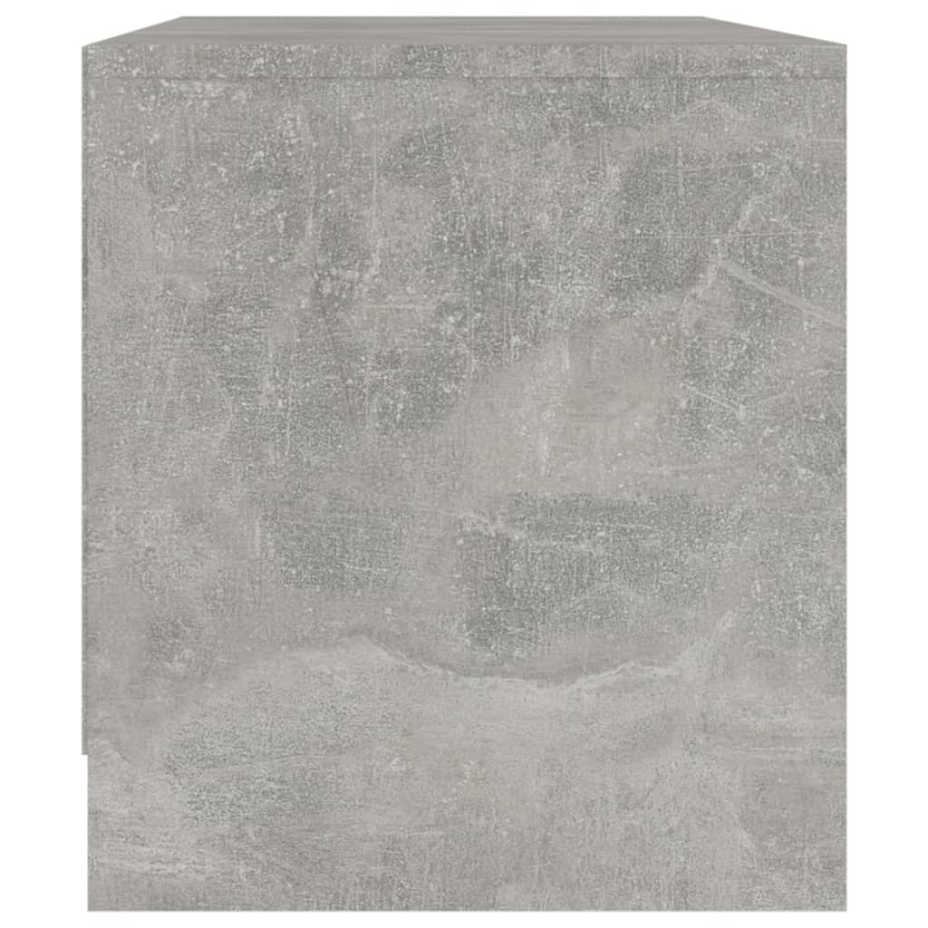 Stolik pod tv 90x35x40 cm drewno klejone - betonowo-szary, 1 - number 6.