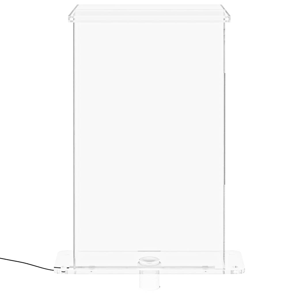 Poolfontæne m. rgb led'er 51 cm akryl - number 8.