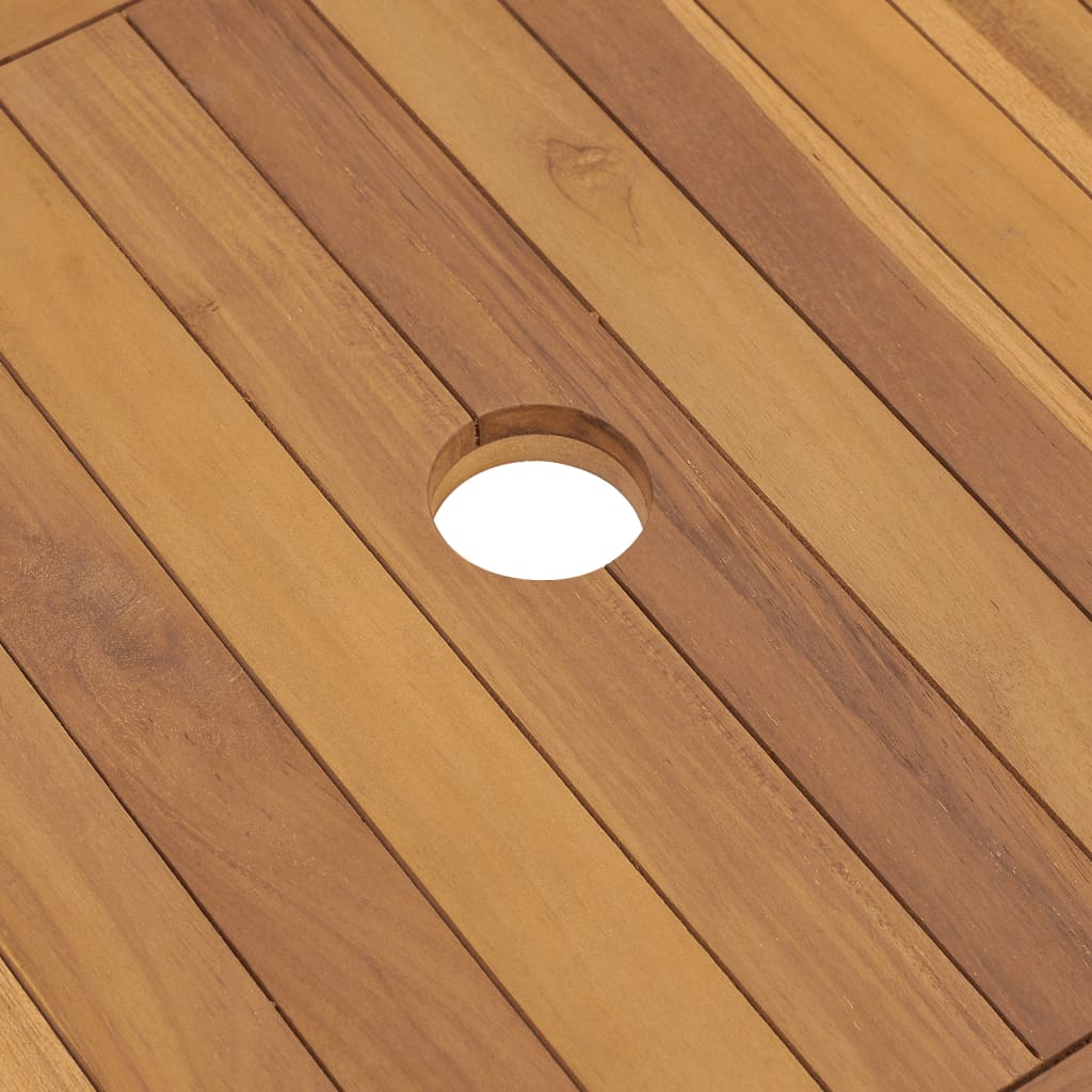 Kupaonski namještaj 132x45x75 cm puno tikovino drvo - number 5.