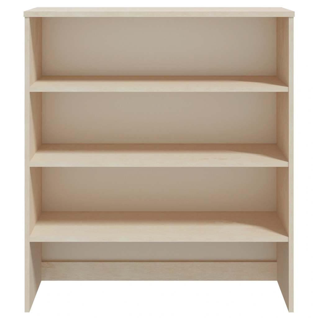 Overdel til skænk hamar 90x30x100 cm fyrretræ honningbrun - number 5.