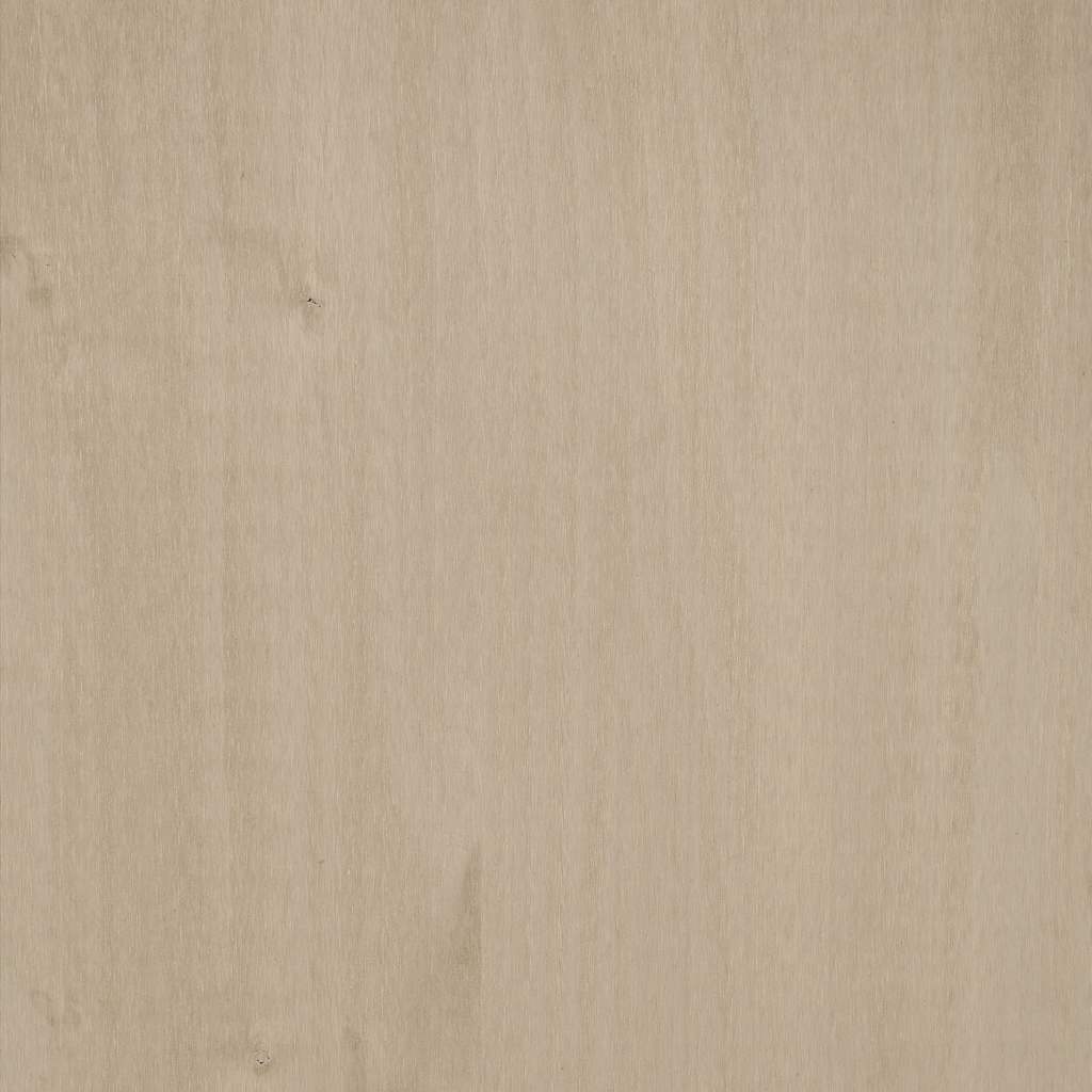 Overdel til skænk hamar 90x30x100 cm fyrretræ honningbrun - number 7.