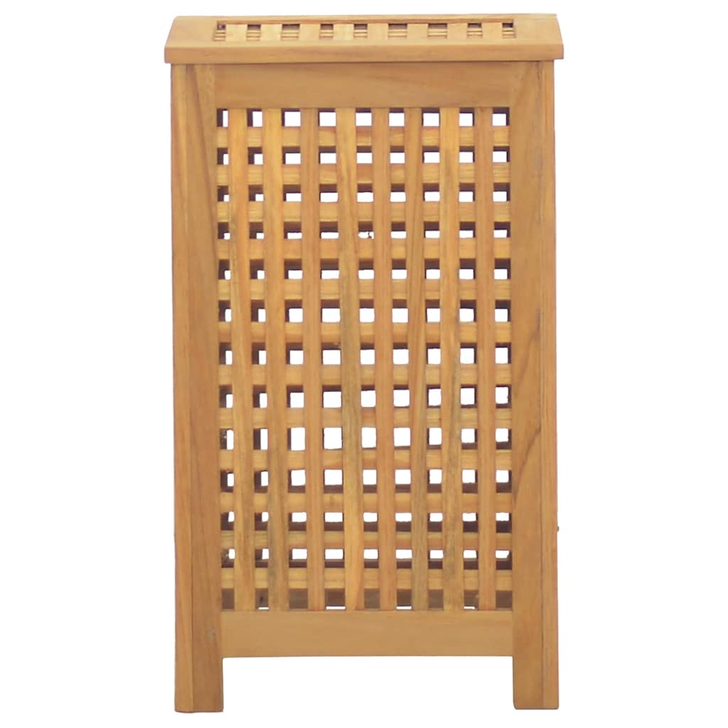 Laundry basket solid teak wood - 35 x 25 x 60 cm, 1 - number 4.