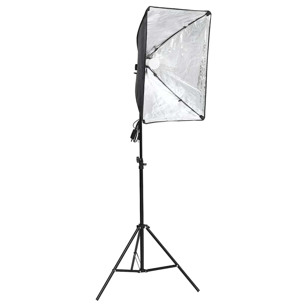 Foto studio set sa softbox lampom i pozadinom - number 5.