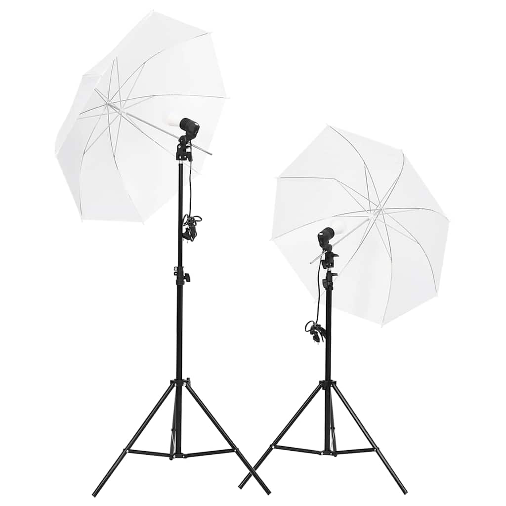 Set za foto studio s lampom i pozadinom - crna, 500 x 300 cm, 1 - number 2.