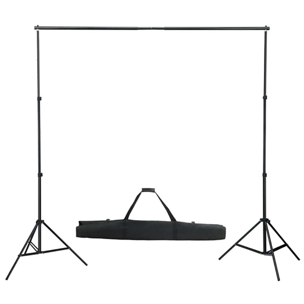 Set za foto studio s lampom i pozadinom - crna, 500 x 300 cm, 1 - number 3.