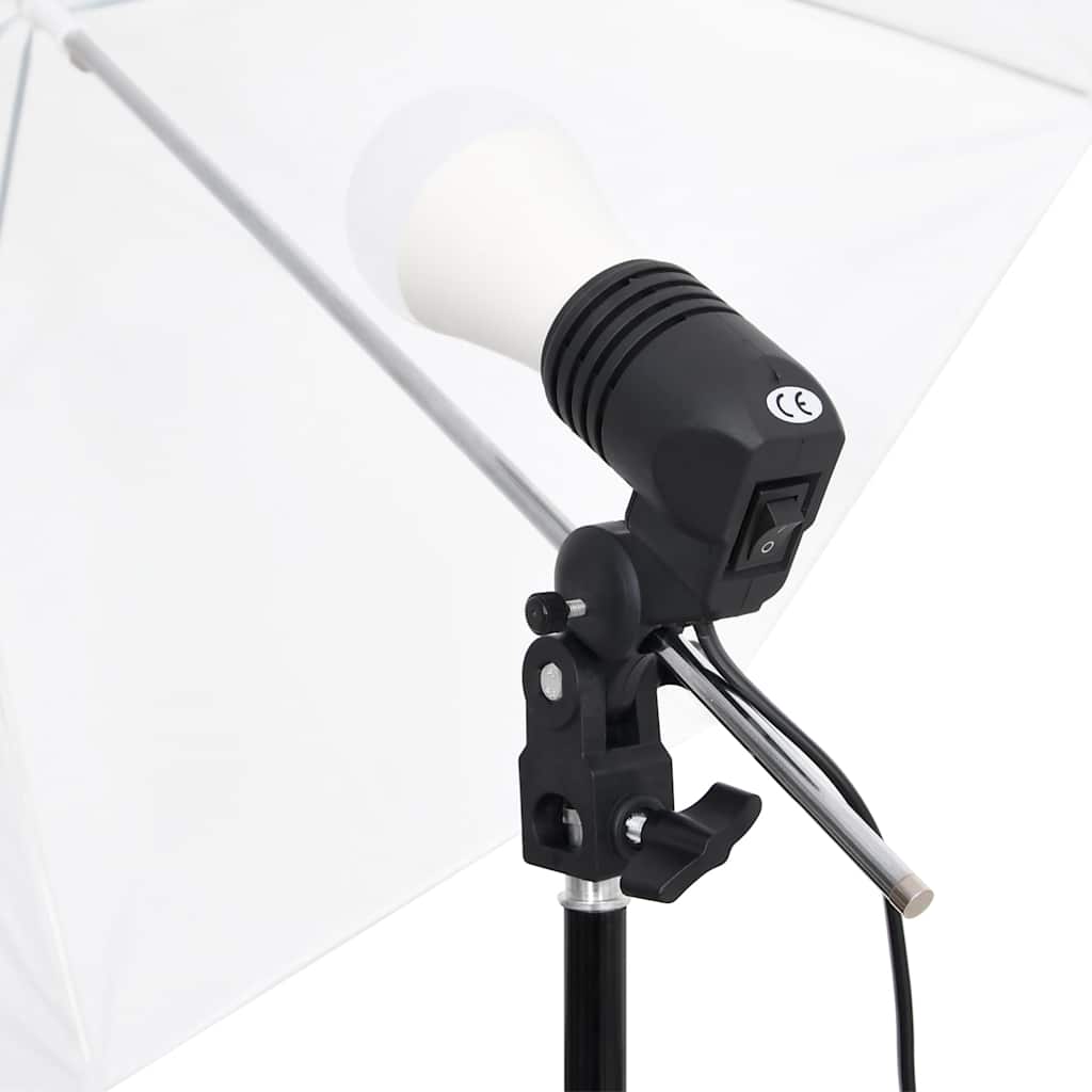 Set studio fotografico con set di lampade e sfondo - verde, 300 x 300 cm, 1 - number 6.