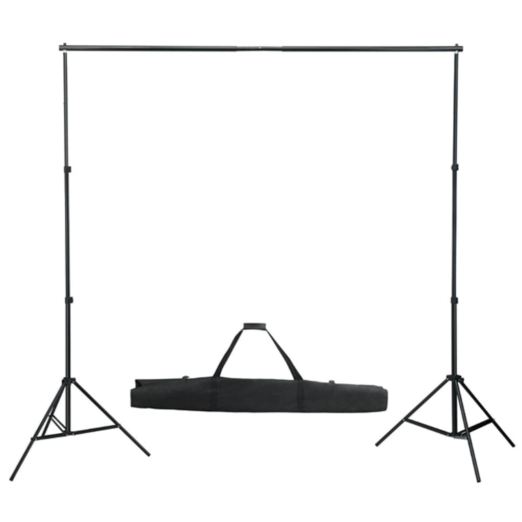 Set za foto studio sa lampom i pozadinom - 600 x 300 cm (bxl) - number 8.