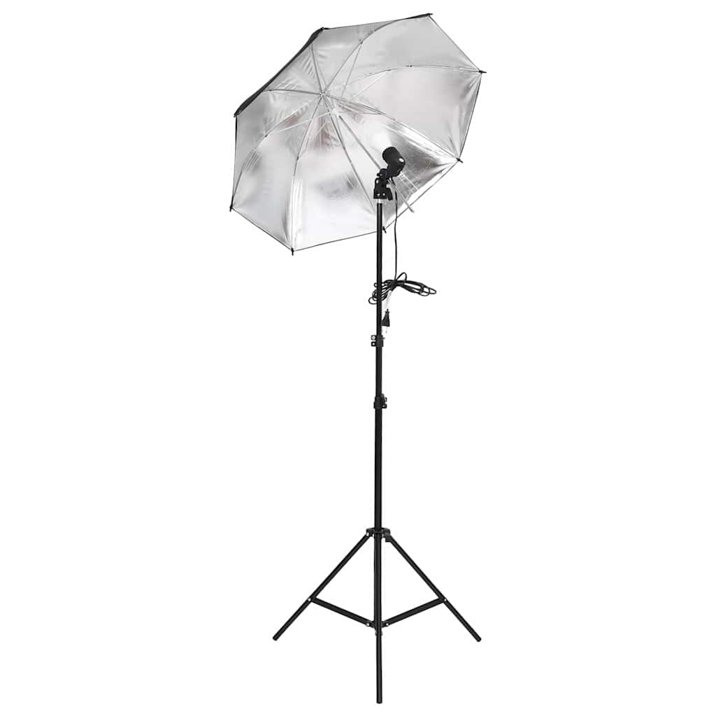 Set studio fotografico con set di lampade e sfondo - 600 x 300 cm (larghezza x lunghezza) - number 4.