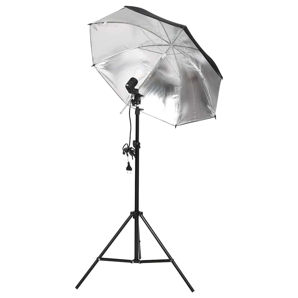 Set studio fotografico con set di lampade e sfondo - 600 x 300 cm (larghezza x lunghezza) - number 3.