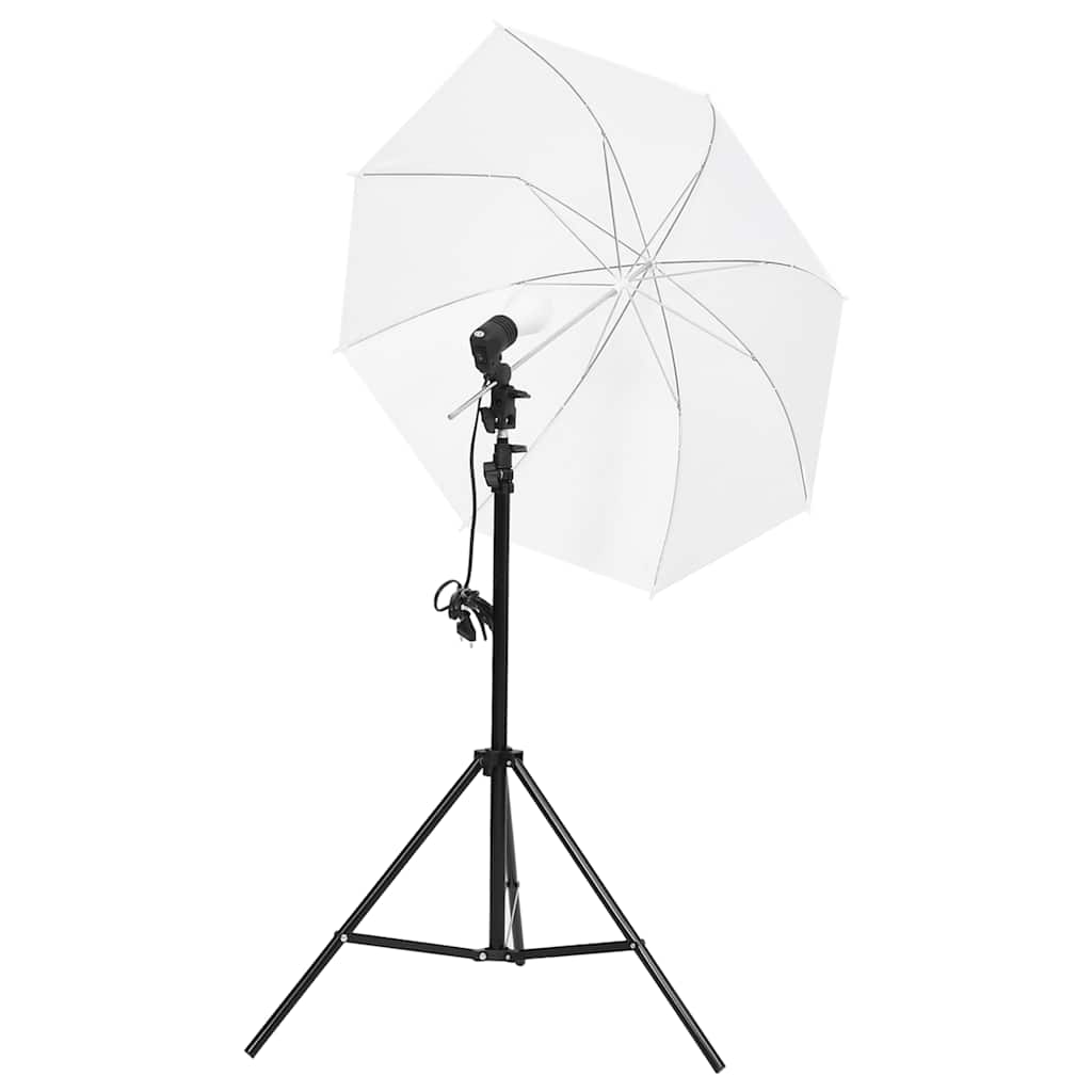 Set studio fotografico con set di lampade e sfondo - 600 x 300 cm (larghezza x lunghezza) - number 5.
