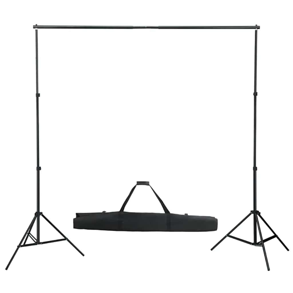 Set studio fotografico con set di lampade e sfondo - 600 x 300 cm (larghezza x lunghezza) - number 8.