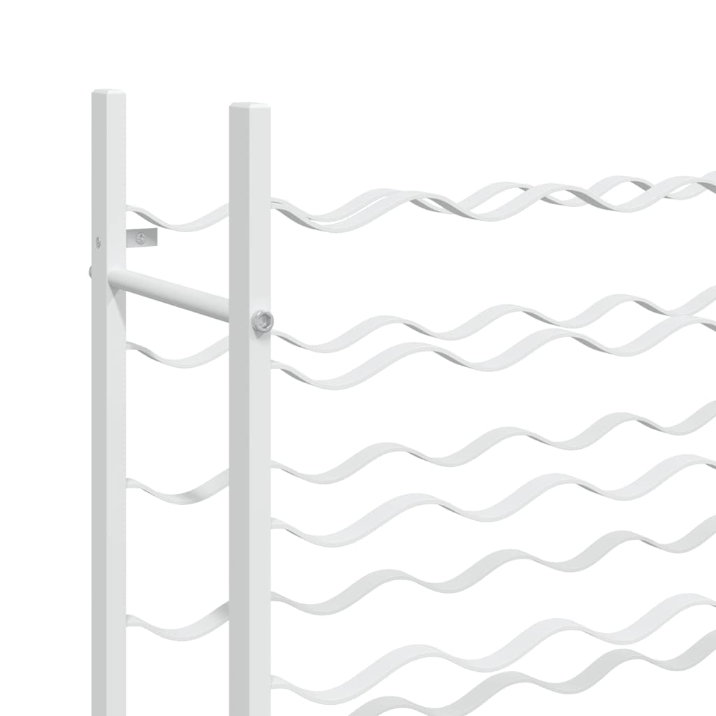 Vinski stalak za boce metalni - bijeli, 1, 48 - number 9.