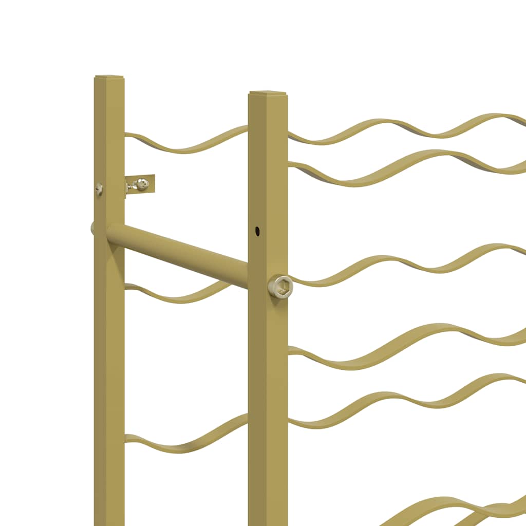 Vinski stalak za boce metalni zlatne boje - zlato, 1, 72 - number 9.