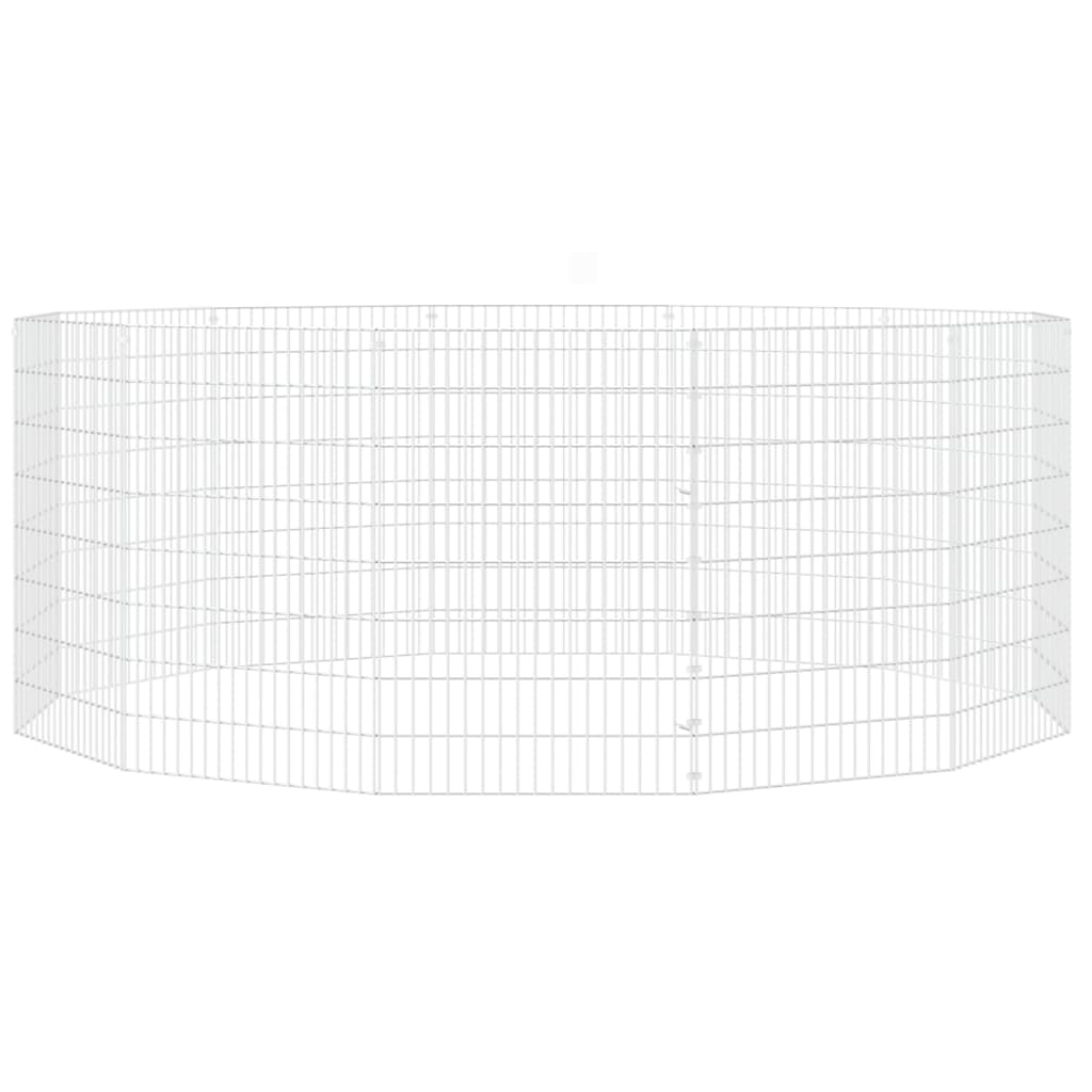 Escripteur de animaux de compagnie 54x80 cm 12 panneaux de fer galvanisé - number 4.