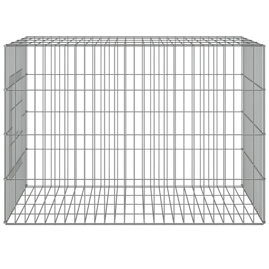 Cage à lapin en fer galvanisé - 78 x 54 x 54 cm - number 3.