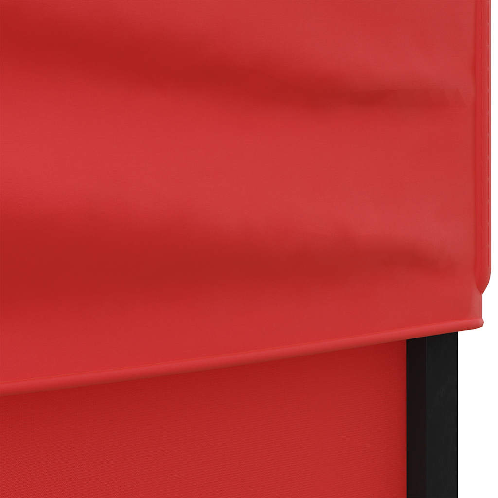Foldable party tent with sidewalls - red, 3 x 6 m, 1 - number 6.