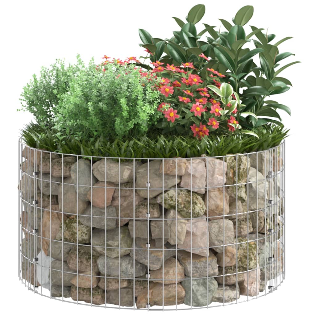 Gabion column galvanized steel round - ø 100 x 50 cm, 1 - number 5.