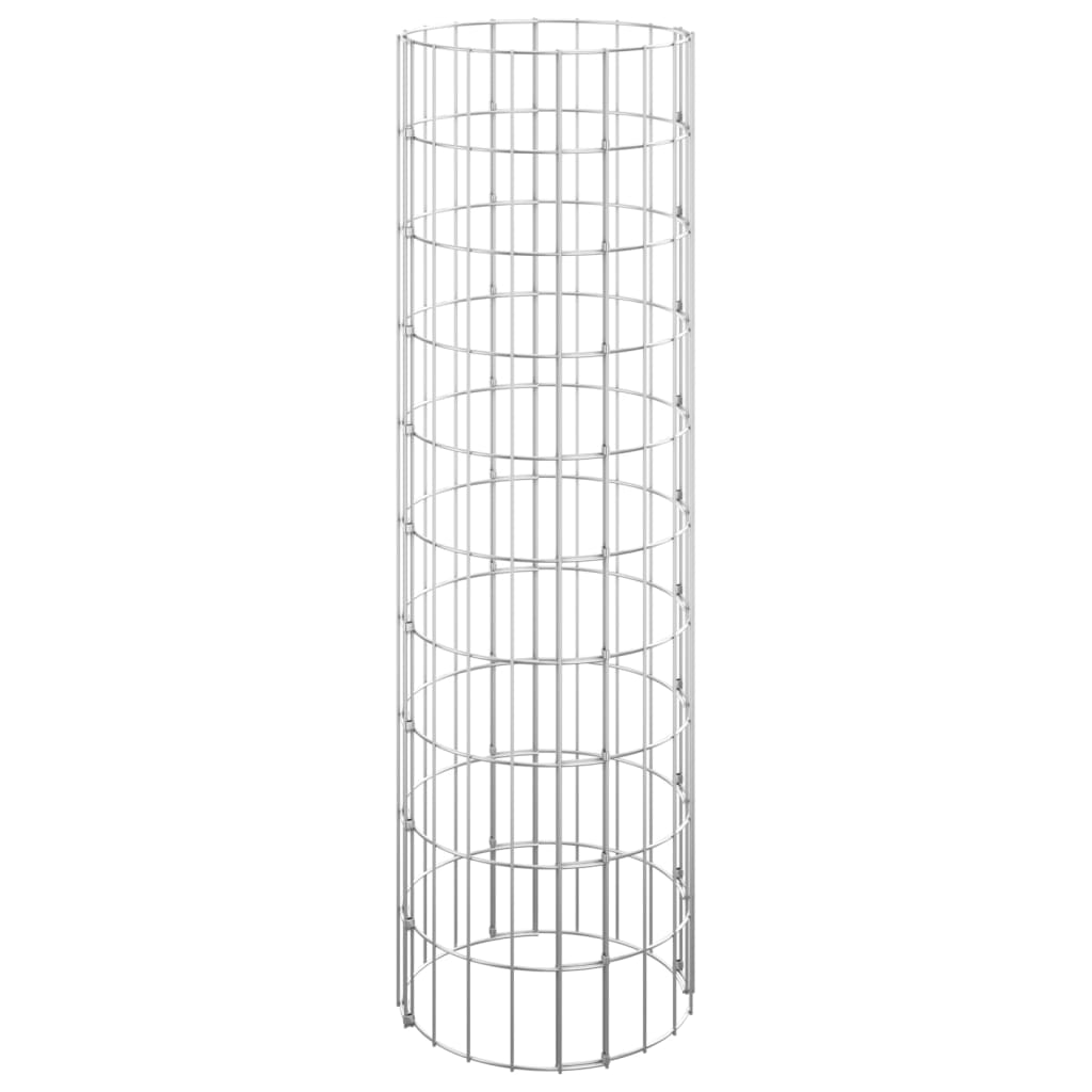 Round gabion-haved 3 pcs. ø30x100 cm galvanized steel - ø 30 x 100 cm (3 pieces), 1 - number 3.