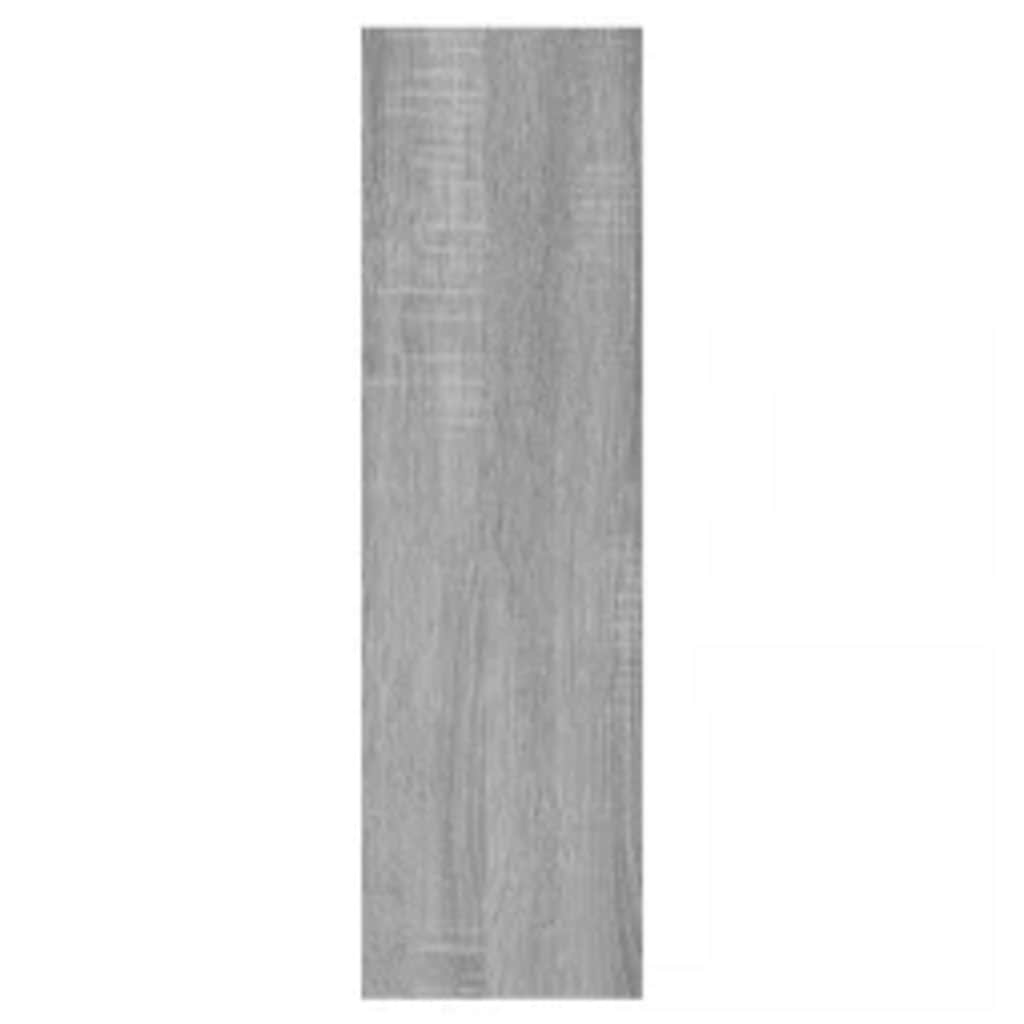 Væghylde 75x16x55 cm konstrueret træ - grå sonoma-eg, 1, x - number 5.
