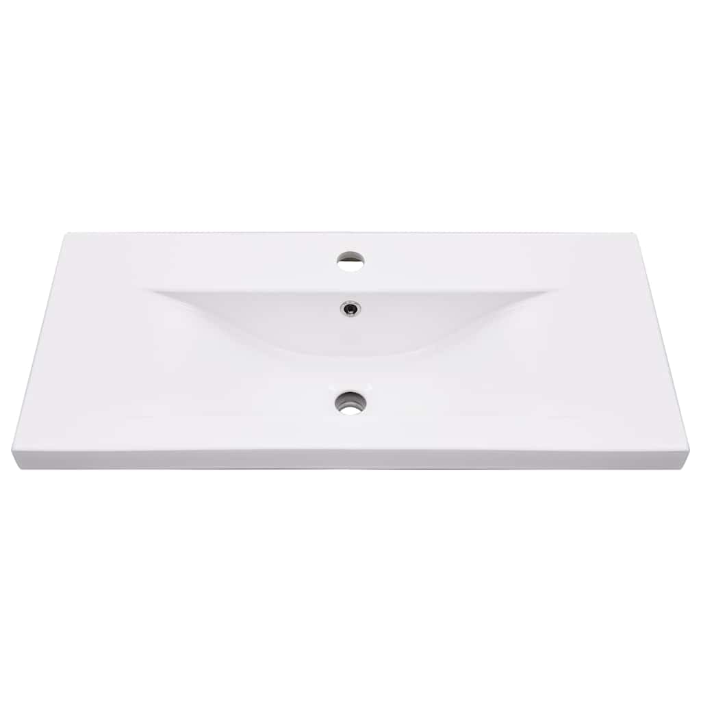 Indbygget håndvask på stel jern - sort, 79 x 38 x 83 cm, 1 - number 6.