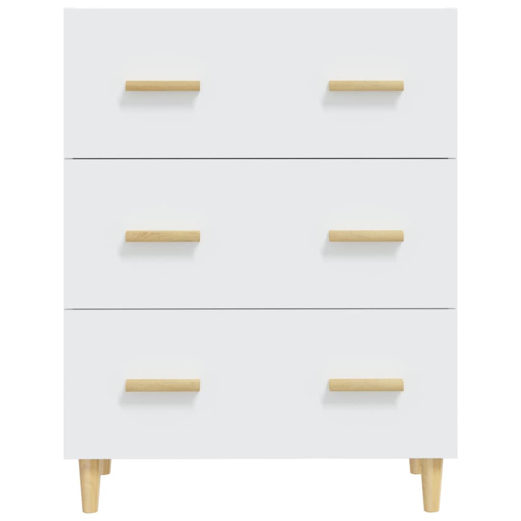 Skænk 70x34x90 cm konstrueret træ - hvid, 1 - number 3.