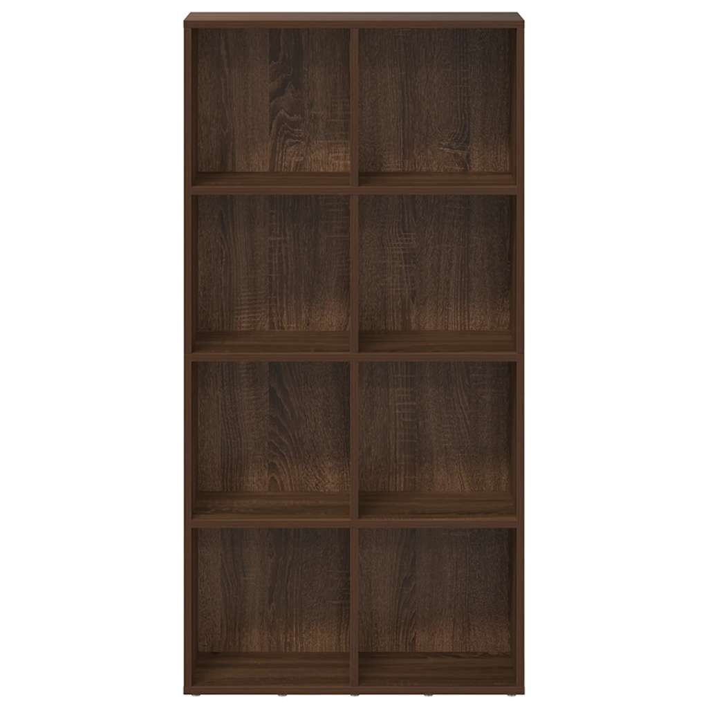 Regał/kredens 66x30x130 cm drewno klejone dąb brązowy - dąb brązowy, 1, 130 cm, 66 cm - number 5.