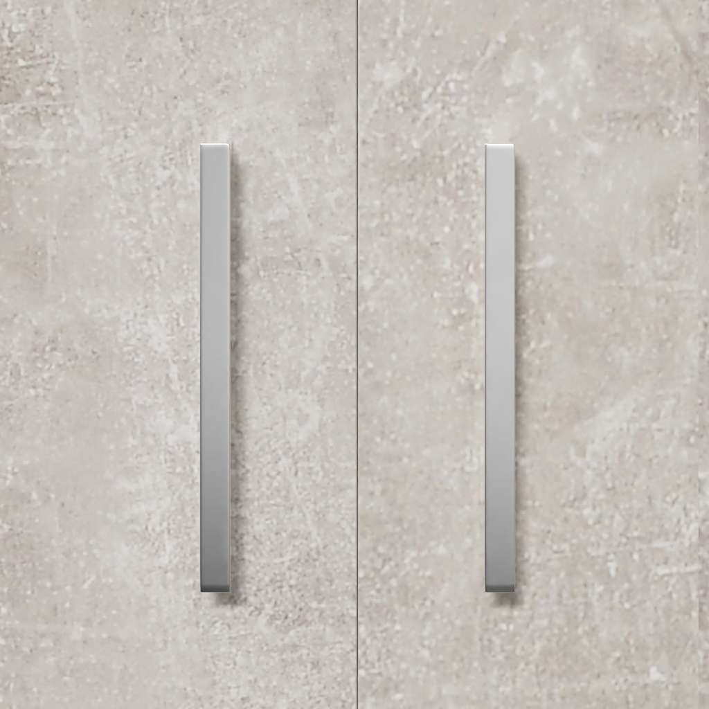 Skoreol 55x35x108 cm konstruirano drvo - betonsko sivo, 1 - number 8.