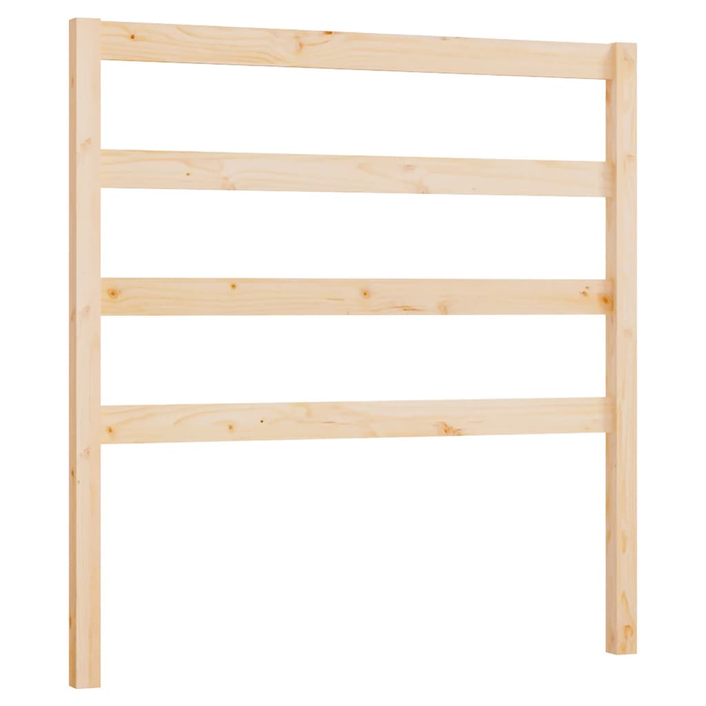 Sengehest 96x4x100 cm massiv furu - naturfarget, 96 x 100 cm, 1 - number 2.