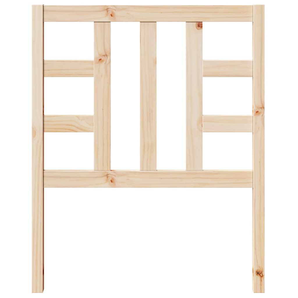 Wycięcie łóżka 81x4x100 cm sosna stała - naturalny kolor, 81 x 100 cm, 1 - number 4.