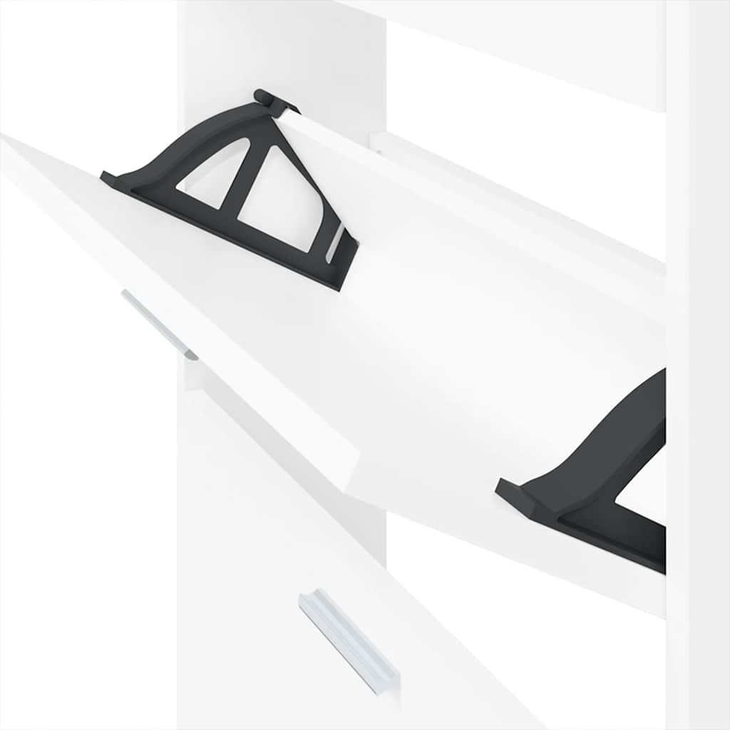 Ormarić za cipele 59x17x81 cm konstruirano drvo - sivi sonoma hrast, 1,81 cm, ooo 3 - number 7.