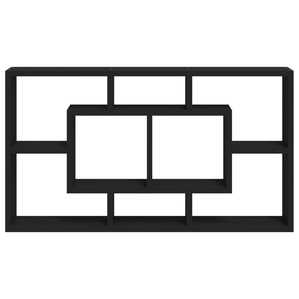 Półka ścienna 8 przegródek - czarna, 1 - number 4.