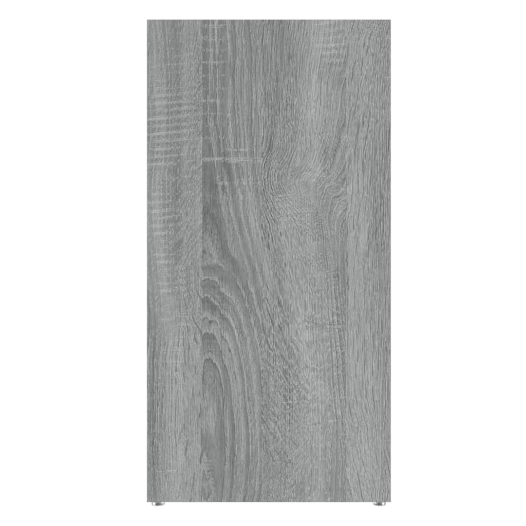 Bokhylle 50x25x106 cm - grå sonoma eik, 1 - number 8.