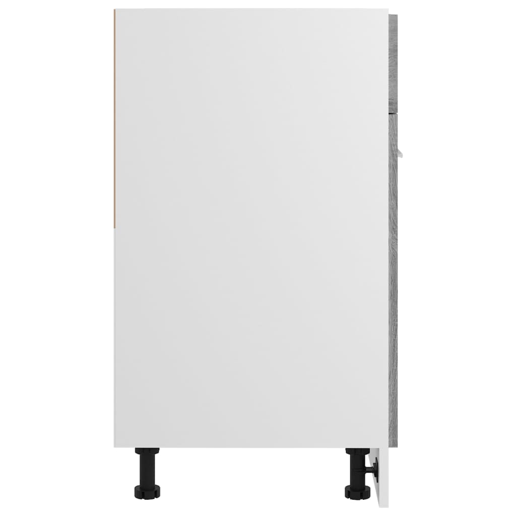 Kuhinjski element s ladicom 60x46x81,5 cm konstruirano drvo siva sonoma - sivi sonoma hrast, 1, kuhinjski element s ladicama 60 cm - number 6.