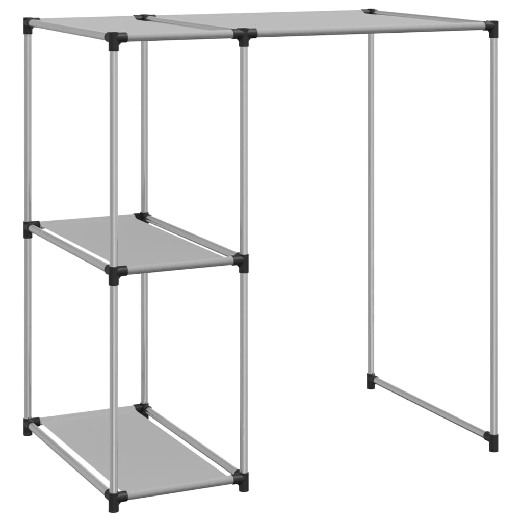 Storage rack above washing machine 87x55x90.5 cm iron - grey - number 2.