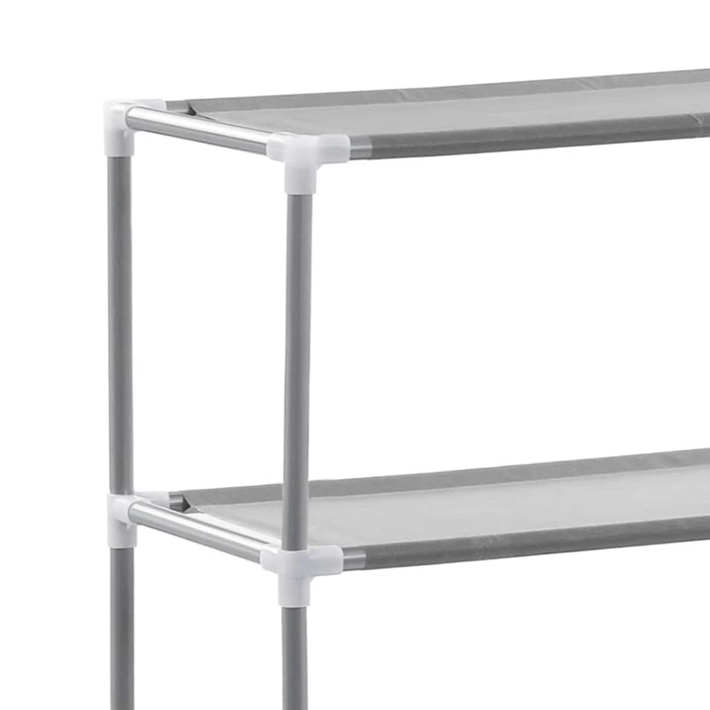 Storage rack with 2 shelves 53.5x28x143 cm iron - number 7.